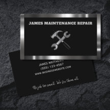 Handyman Maintenance Service Metal