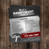 Handyman Maintenance Service Professional Metal Flyer