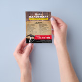 Handyman Maintenance Services & Repareer Promo Flyer (Hand)