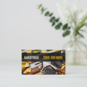 Handyman Maintenance Visitekaartje (Staand voorkant)