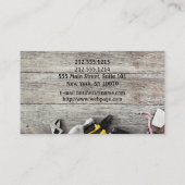 Handyman Maintenance Visitekaartje Afsprakenkaartje (Achterkant)