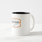 Handyman Masterpiece Edition - Fixoloog Tweekleurige Koffiemok (Voorkant rechts)