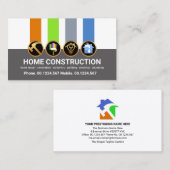 Handyman Medals Home Renovatie Visitekaartje (Voorkant / Achterkant)