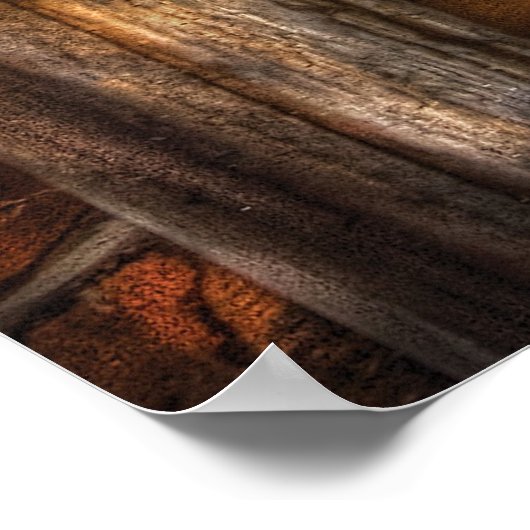 Handyman - Messy Workbench Poster (Hoek)