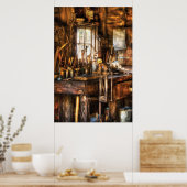 Handyman - Messy Workbench Poster (Keuken)