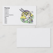 Handyman met Ladder Visitekaartje (Voorkant / Achterkant)