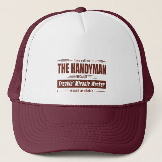 Handyman Mirakel Worker Grunge Trucker Pet