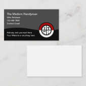 Handyman Modern Unieke Visitekaartjes (Voorkant / Achterkant)