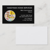 Handyman moderne professionele stijl visitekaartje (Voorkant / Achterkant)