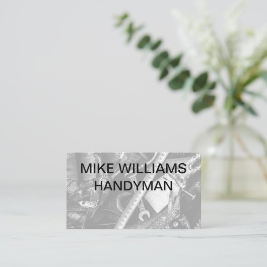 Handyman Nieuwe Visitekaartjes (Staand voorkant)