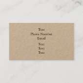 Handyman / Onderhoud Visitekaartje (Achterkant)