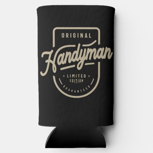 Handyman Original - Fixoloog Seltzer Blikjeskoeler (Achterkant)