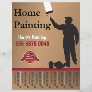 Handyman Paining Service Small Business Flyer