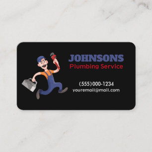 Handyman Plumber Maintenance Service Visitekaartje