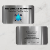 Handyman Plumber Maintenance Service Visitekaartje (Voorkant / Achterkant)