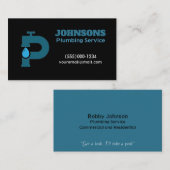 Handyman Plumber Maintenance Service Visitekaartje (Voorkant / Achterkant)