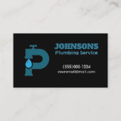 Handyman Plumber Maintenance Service Visitekaartje (Voorkant)