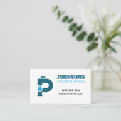 Handyman Plumber Maintenance Service Visitekaartje (Staand voorkant)