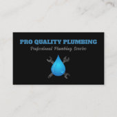 Handyman Plumber Maintenance Service Visitekaartje (Voorkant)