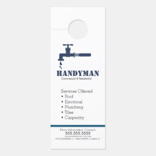 Handyman Plumbing Services Deuren Hanger