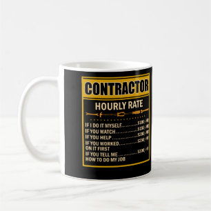 Handyman Price Chart Contractor Hourly Rate Labor Koffiemok