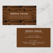 Handyman Professional Brown Visitekaartje (Voorkant / Achterkant)