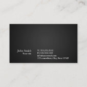 Handyman Professional Hammer Logo Visitekaartje (Achterkant)