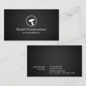Handyman Professional Hammer Logo Visitekaartje (Voorkant / Achterkant)