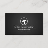 Handyman Professional Hammer Logo Visitekaartje (Voorkant)
