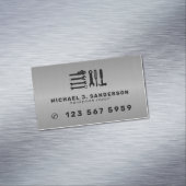 Handyman professional repair services metal magnetisch visitekaartje (Voorbeeld)