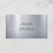 Handyman Professionele Grote Hamer Metaal Staal Visitekaartje (Achterkant)