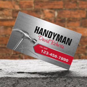 Handyman Professionele Reparatie & Onderhoud Metaa Visitekaartje
