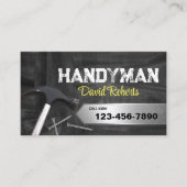 Handyman Professionele Reparatie & Onderhoud Visitekaartje (Voorkant)