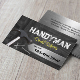 Handyman Professionele Reparatie & Onderhoud Visitekaartje