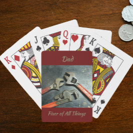 Handyman Red Handled Wrences-afspeelkaarten Pokerkaarten