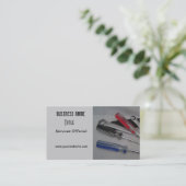 Handyman Repair Business Design Visitekaartje (Staand voorkant)