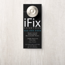 Handyman Repair Business Fix Modern Deurhanger