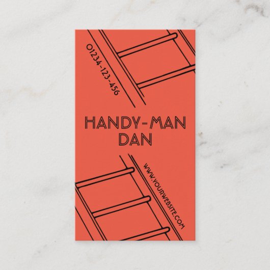 HandyMan / Repair Guy Visitekaartje (Voorkant)