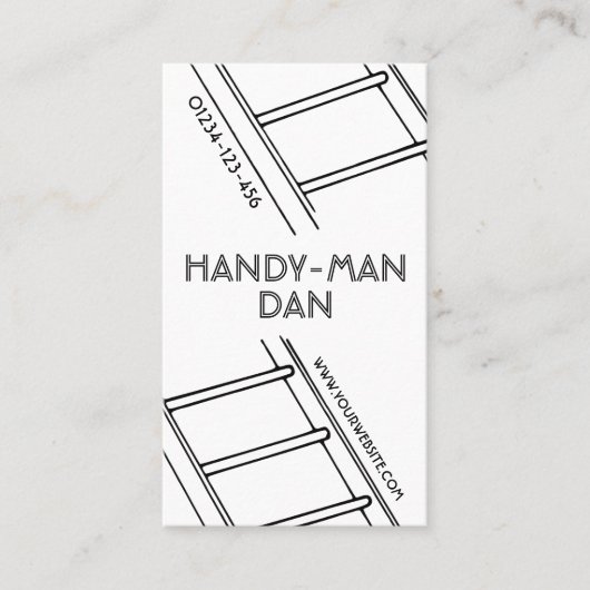 HandyMan / Repair Guy Visitekaartje (Voorkant)