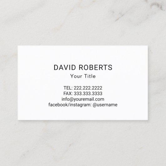 Handyman Repair Maintenance Service Modern Silver Visitekaartje (Achterkant)