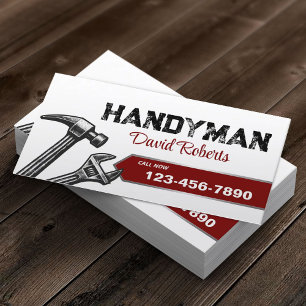 Handyman Repair Maintenance Service  Visitekaartje