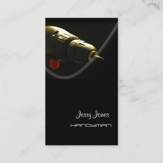Handyman, reparateurs visitekaartjes (Voorkant)