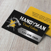 Handyman Reparatie & Onderhoud Service Creatief Visitekaartje