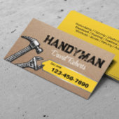 Handyman Reparatie Onderhoudsservice  Kraft Visitekaartje