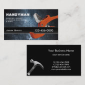 Handyman-reparatie professionele visitekaartjes (Voorkant / Achterkant)