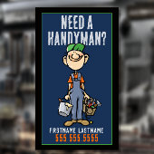 Handyman Reparator Odd Jobs Promotie Visitekaartje