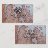 Handyman  Rusty Metal Visitekaartje (Voorkant / Achterkant)