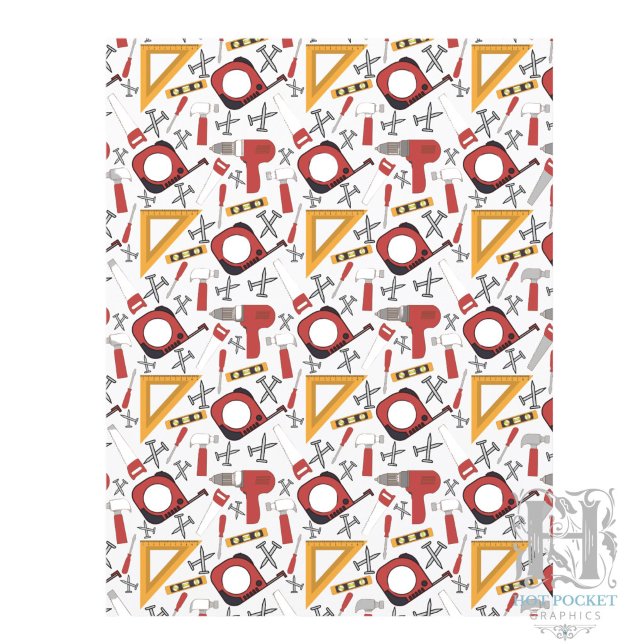 Handyman Scrapbook Papier in Rood (Creator heeft geüpload)
