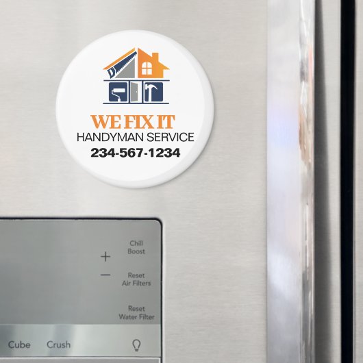 Handyman Service Adverteren Magneet (Insitu (Koelkast))