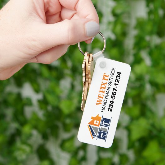 Handyman Service Adverteren Sleutelhanger (Hand)